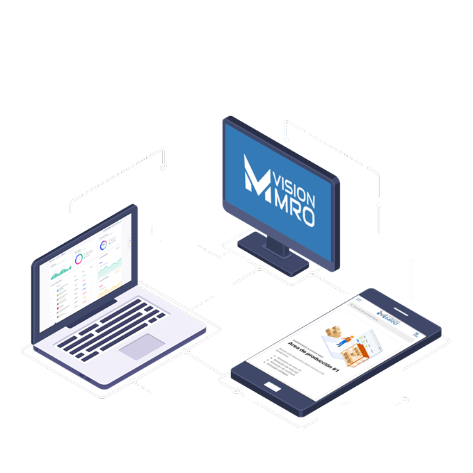 La solución ligera para la gestión del stock y registro de las operaciones de sus equipos de mantenimiento.
